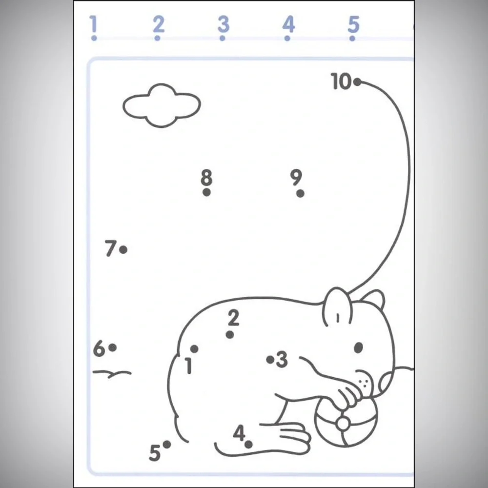 Dot to Dot Count to 10 and 50 | Paperback Bundle